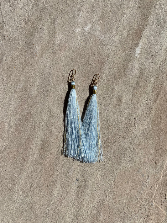 The Tassel Earring - Ice