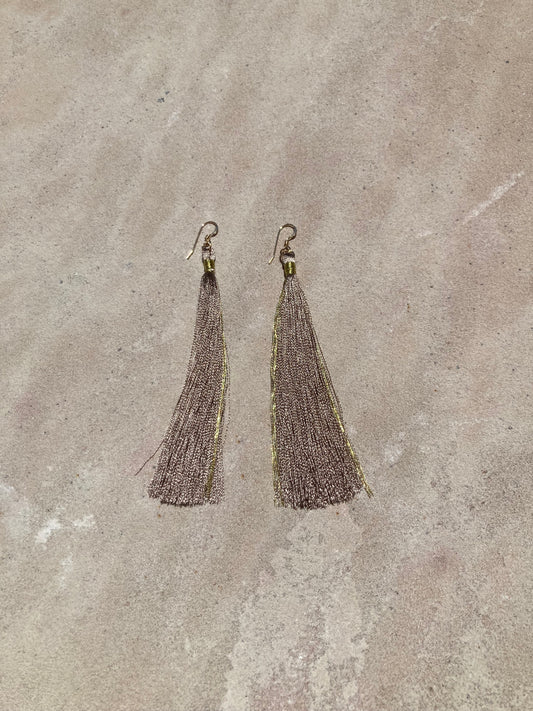 The Tassel Earring - Dove