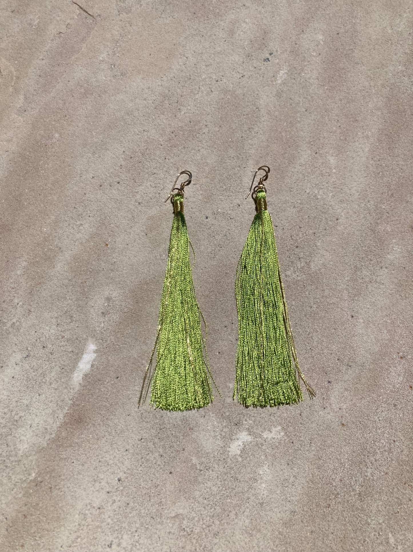 The Tassel Earring - Frond