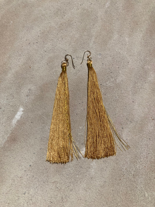 The Tassel Earring - Gold